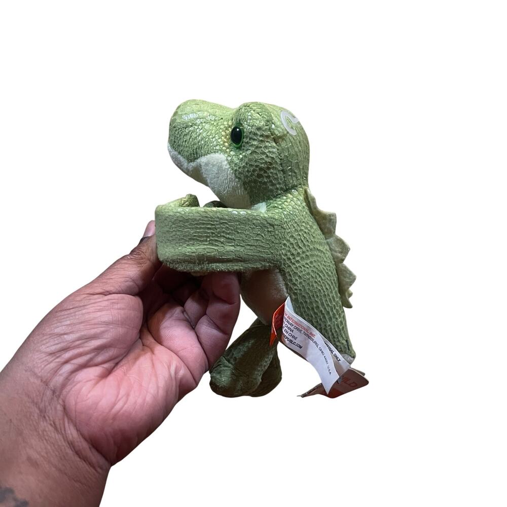 Wild Republic Green Alligator Plush Hugger 6”‎ Slap Bracelet